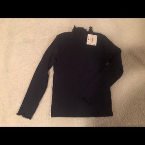 Janie and Jack Girls’ ribbed turtleneck NWT sz5